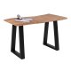 Τραπέζι-κονσόλα "SOFIA SLIM" από ξύλο ακακίας σε χρώμα φυσικό χρώμα 130x45x76