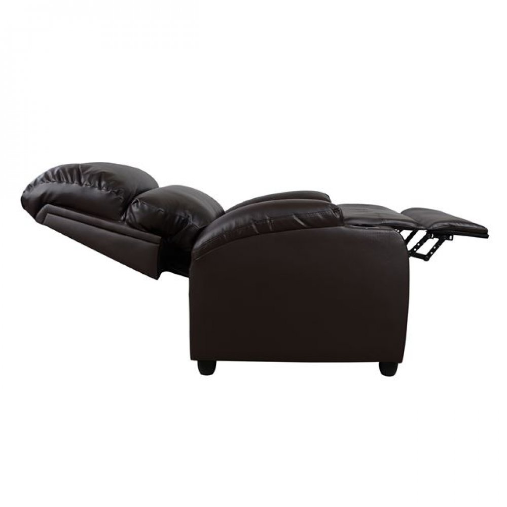 Πολυθρόνα  "COMFORT RELAX" από PU σε χρώμα καφέ 80x95x103