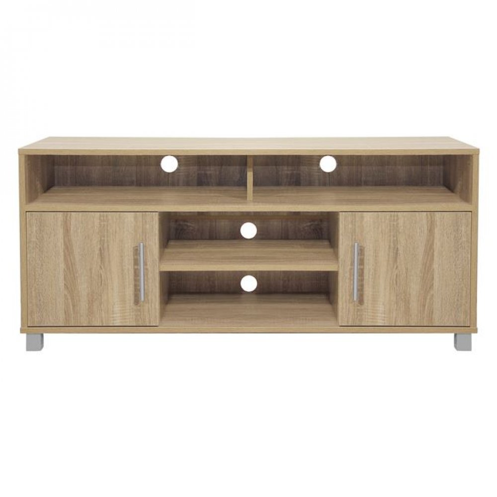 Έπιπλο τηλεόρασης μοντέρνο σε χρώμα σονόμα 120x40x54