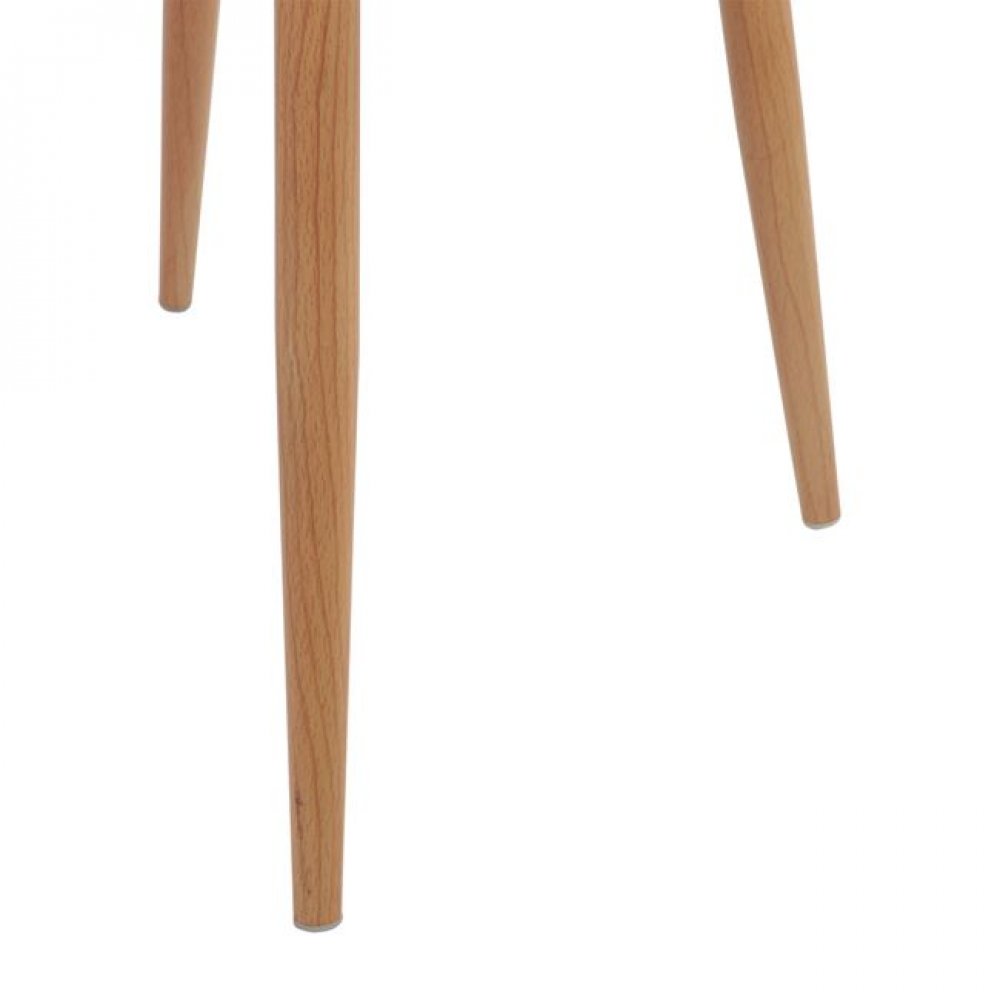 Πολυθρόνα "ARIADNE" PP σε χρώμα μαύρο/φυσικό 62,5x56x80