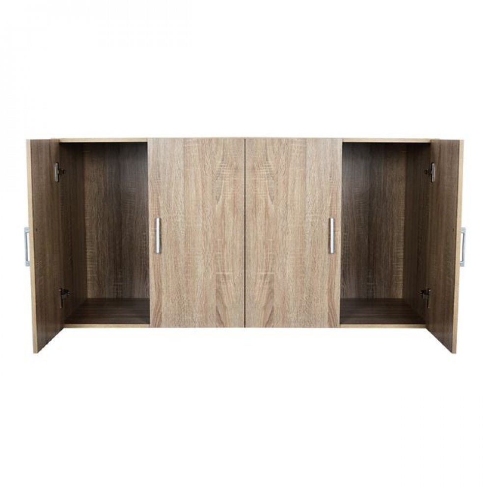 Πατάρι τετράφυλλης ντουλάπας σε χρώμα σονόμα 120x42x60