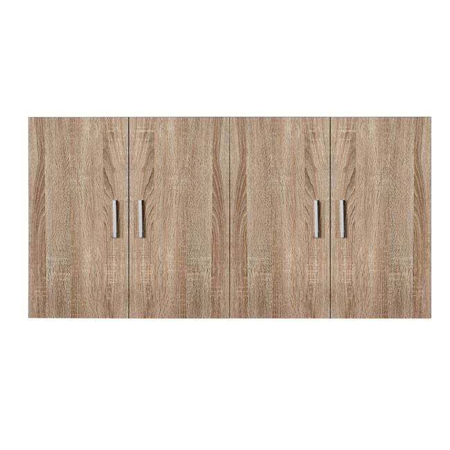 Πατάρι τετράφυλλης ντουλάπας σε χρώμα σονόμα 120x42x60