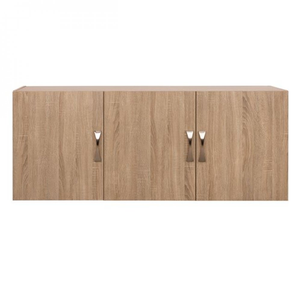 Πατάρι ντουλάπας τρίφυλλης σε χρώμα σονόμα 150x55x60