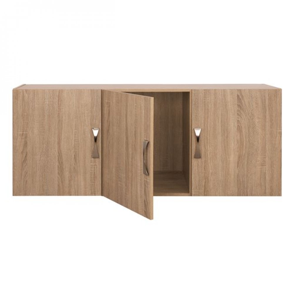 Πατάρι ντουλάπας τρίφυλλης σε χρώμα σονόμα 150x55x60