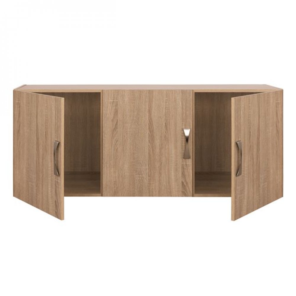 Πατάρι ντουλάπας τρίφυλλης σε χρώμα σονόμα 150x55x60