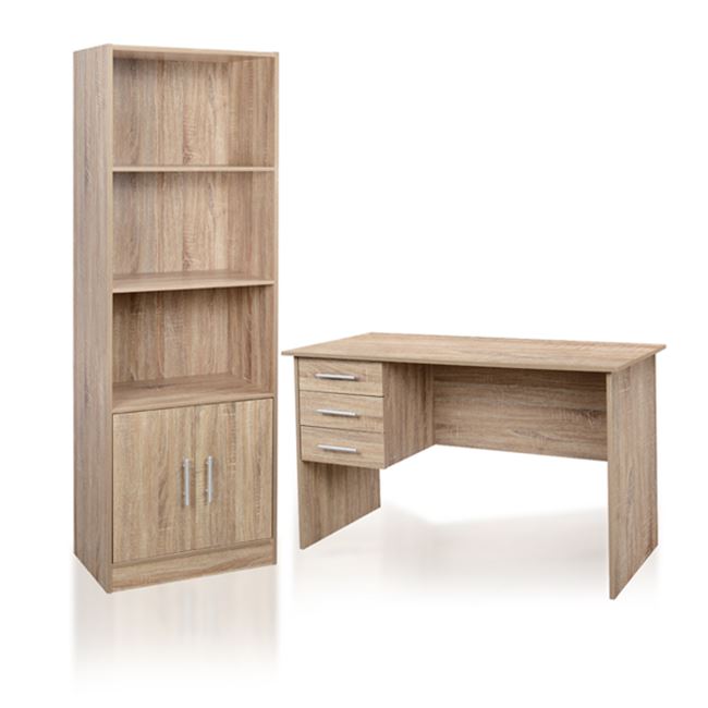 Σετ φοιτητικό πακέτο 2τμχ σε χρώμα σονόμα 120x60x76