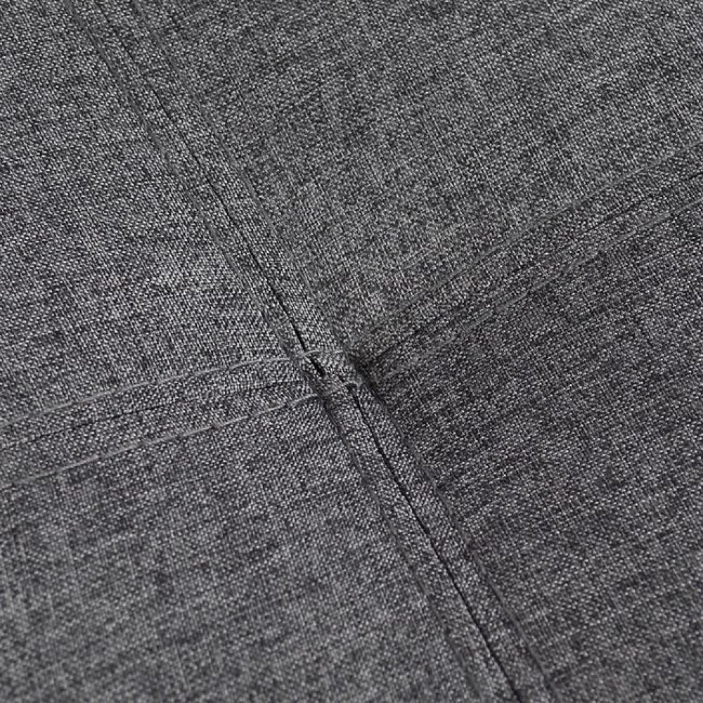 Καναπές κρεβάτι από ύφασμα σε χρώμα γκρι/ανθρακί 180x82,5x78