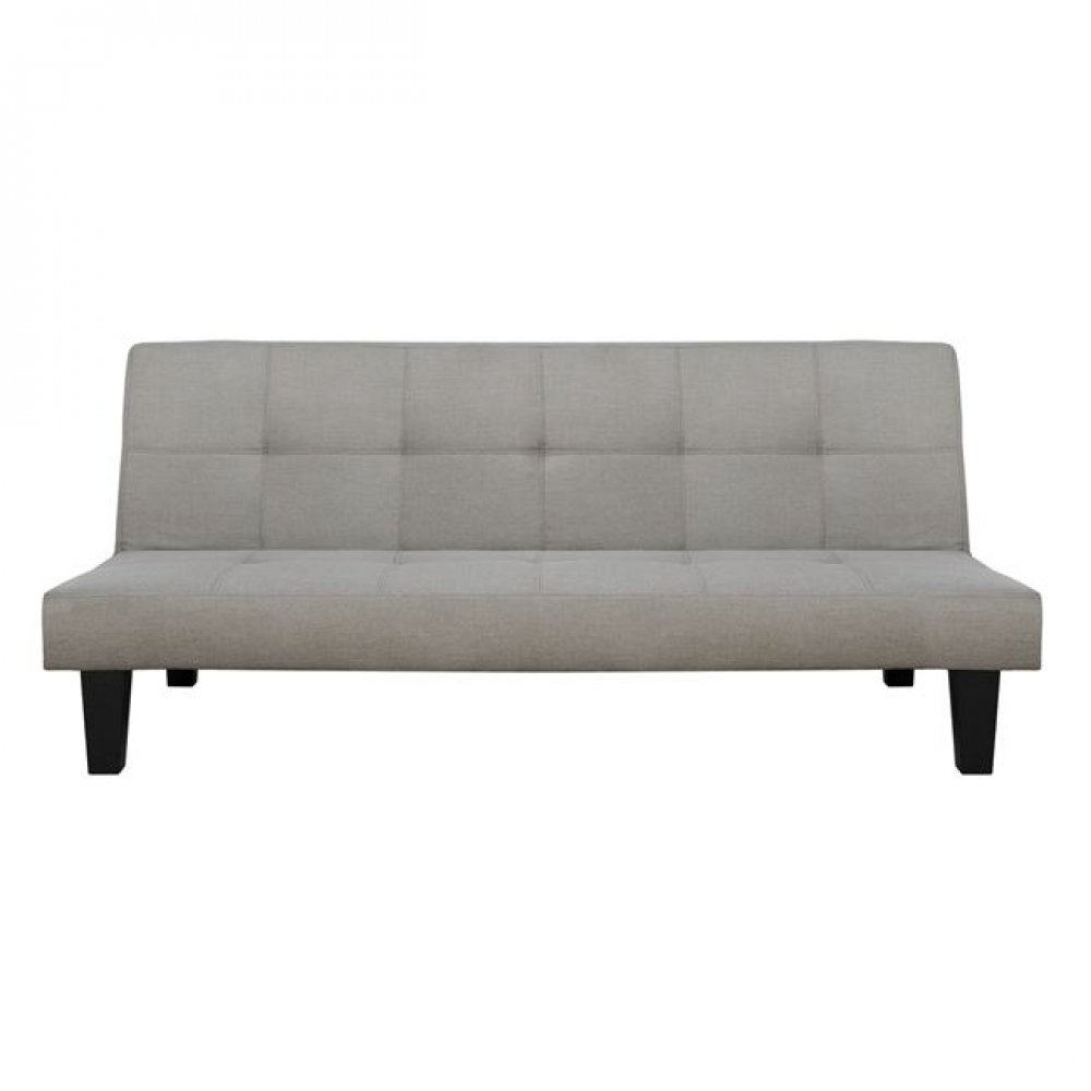 Καναπές κρεβάτι "ODESSA" από βελούδο σε χρώμα μπεζ 179x82,5x78