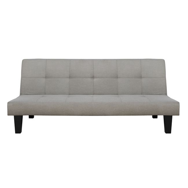 Καναπές κρεβάτι "ODESSA" από βελούδο σε χρώμα μπεζ 179x82,5x78