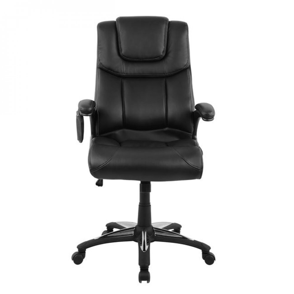 Πολυθρόνα διευθυντή "MASSAGE" από PU σε χρώμα μαύρο 65x80x125