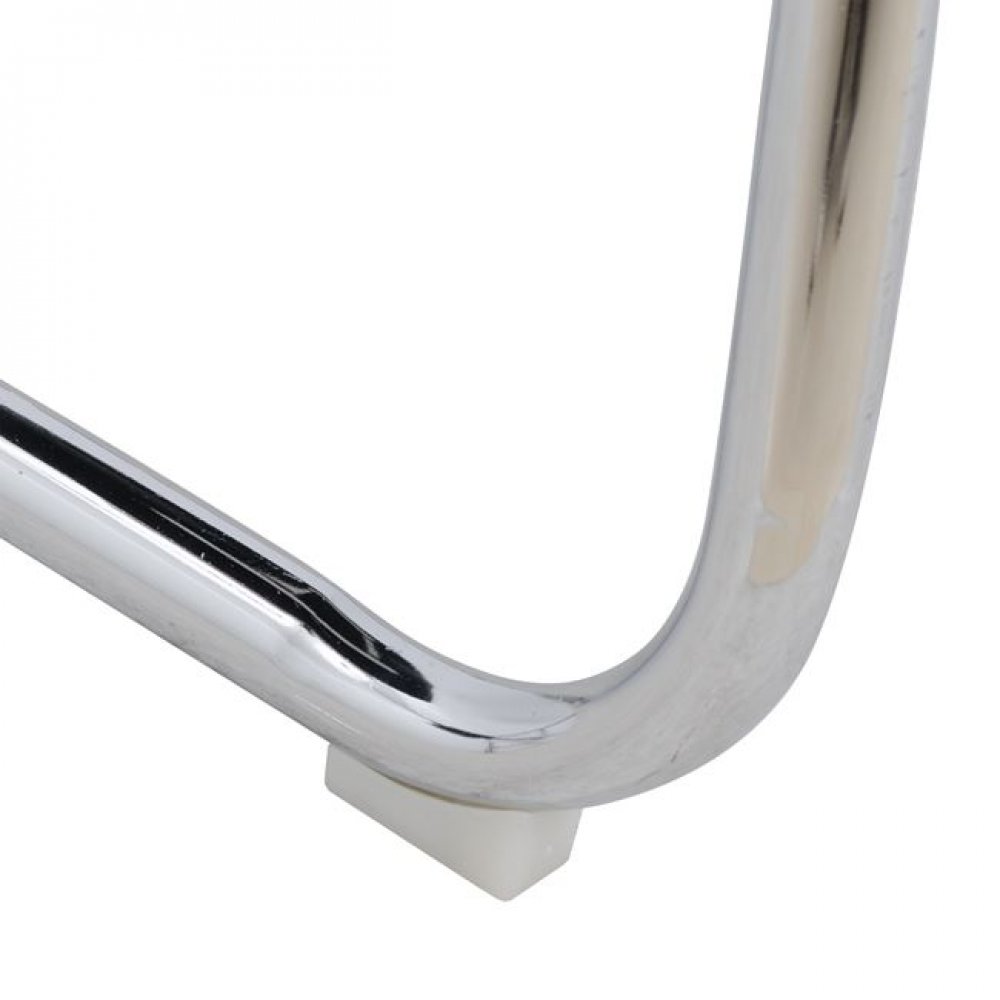 Πολυθρόνα επισκέπτη από PU σε χρώμα καφέ 65x52x105