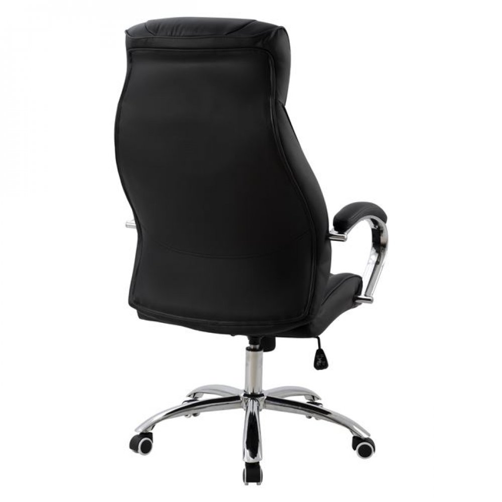 Πολυθρόνα διευθυντή από PU σε χρώμα μαύρο 64x83x126