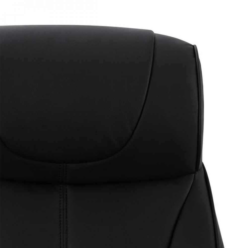 Πολυθρόνα διευθυντή από PU σε χρώμα μαύρο 64x83x126