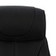 Πολυθρόνα διευθυντή από PU σε χρώμα μαύρο 64x83x126