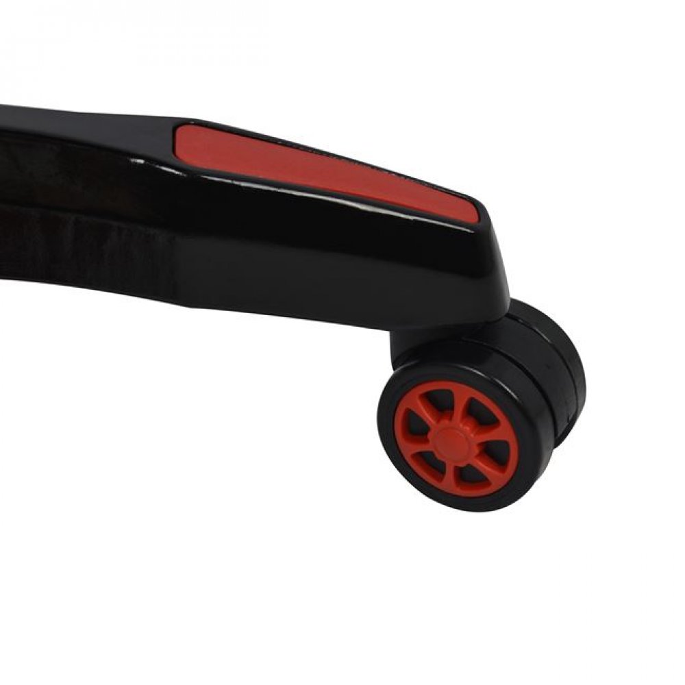 Πολυθρόνα εργασίας GAMING από PU σε χρώμα μαύρο/κόκκινο 67x70x134