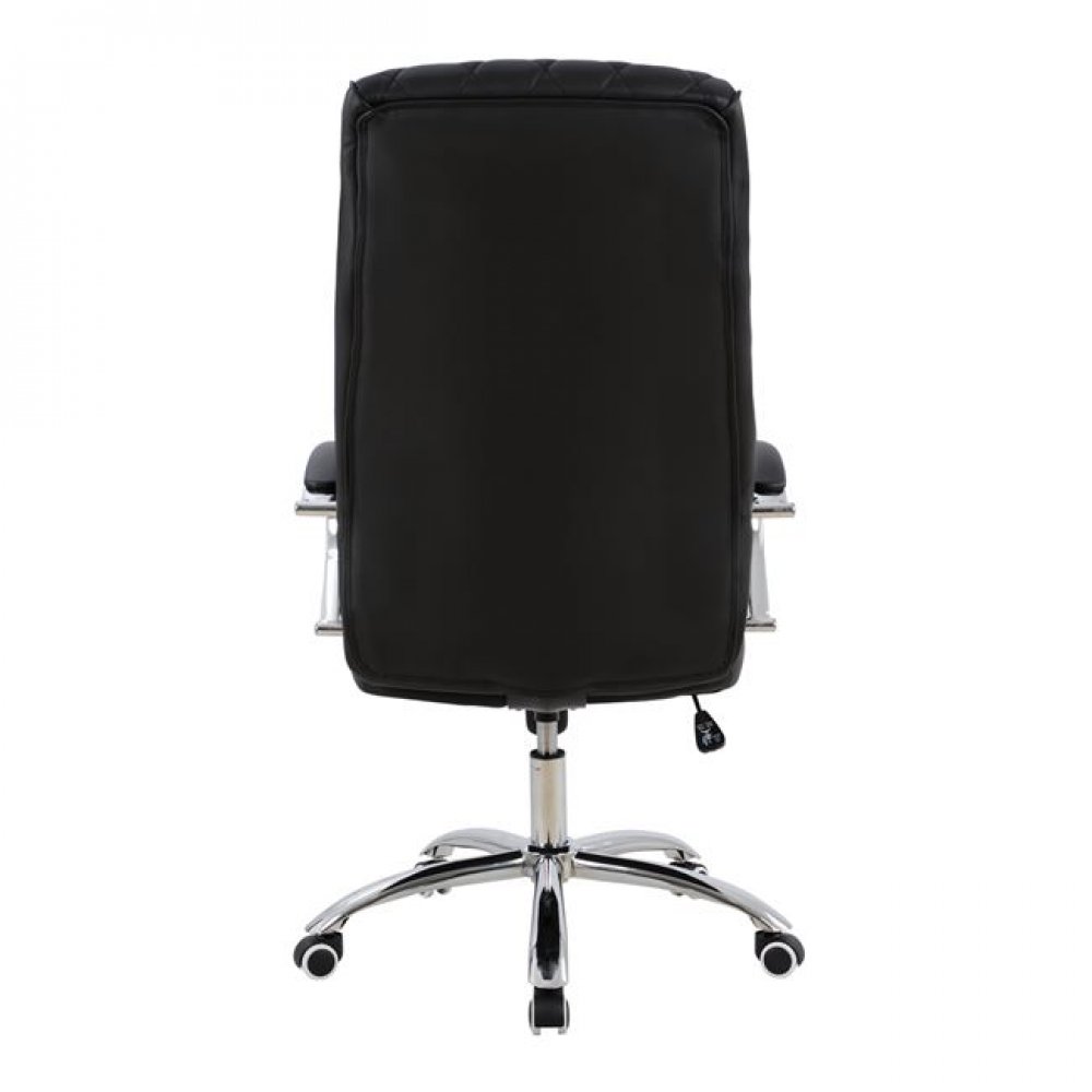 Πολυθρόνα διευθυντή από PU σε χρώμα μαύρο 62x80x125