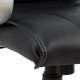 Πολυθρόνα διευθυντή από PU σε χρώμα μαύρο 50x69x118,5