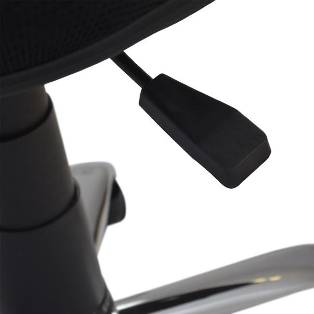 Καρέκλα γραφείου "SHANTE" από ύφασμα σε χρώμα μπλέ 56x53,5x100