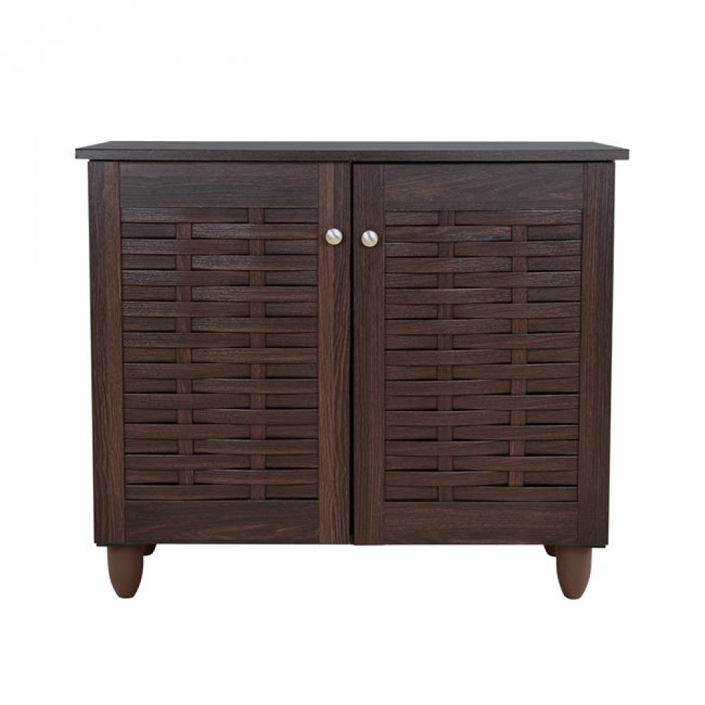 Παπουτσοθήκη-ντουλάπι σε χρώμα βέγγε 76,8x33,6x67,5