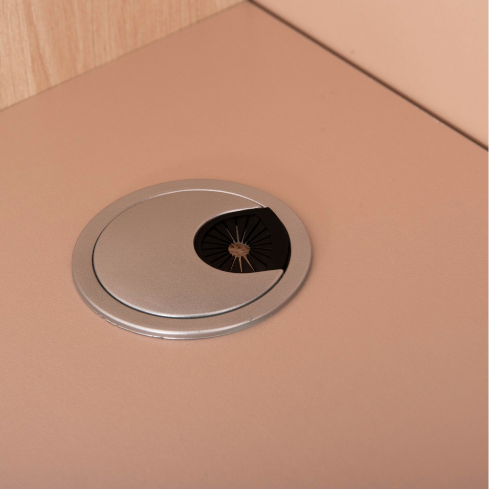 Γραφείο υποδοχής σε χρώμα μπεζ/σονόμα 240x82x105