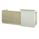 Γραφείο υποδοχής σε χρώμα μπεζ/σονόμα 240x82x105