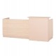 Γραφείο υποδοχής σε χρώμα μπεζ/σονόμα 240x82x105