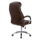 Πολυθρόνα διευθυντή από pu σε καφέ χρώμα 65x73x125