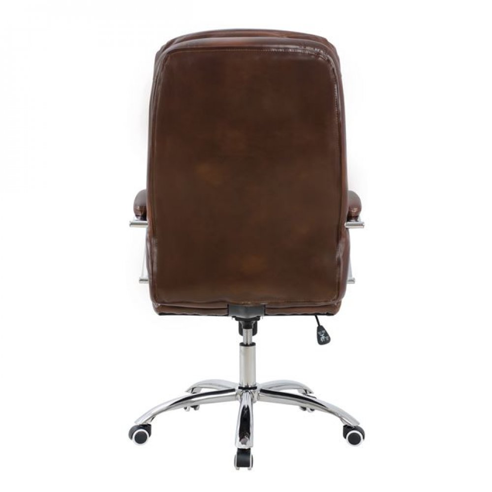 Πολυθρόνα διευθυντή από pu σε καφέ χρώμα 65x73x125