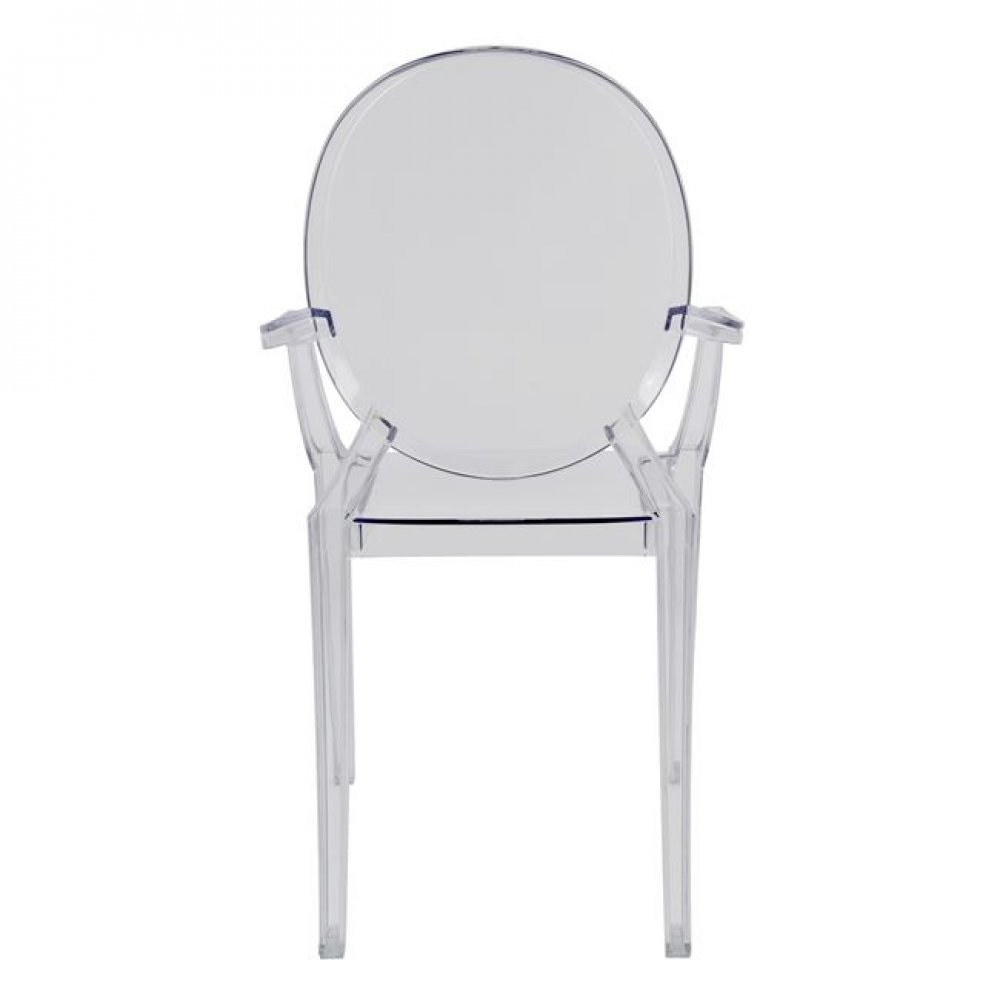 Πολυθρόνα "ARAMIS" ακρυλική σε χρώμα διάφανο 52,2x56,5x92