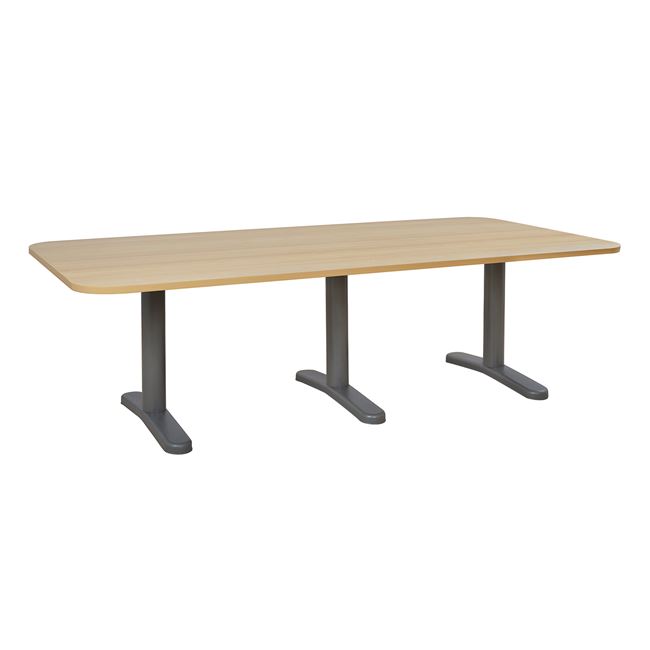 Γραφείο συνεδριάσεων επαγγελματικό σε χρώμα οξιά 240x120x75