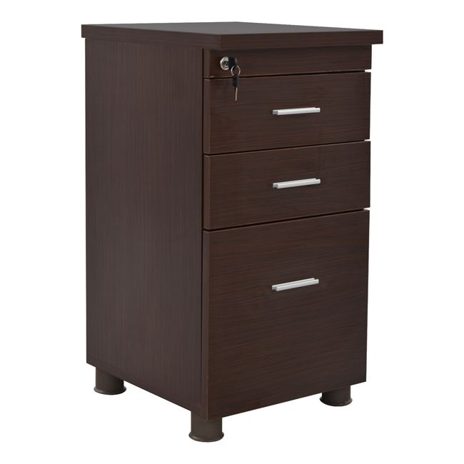 Συρταριέρα γραφείου επαγγελματική σε βέγγε χρώμα 40x46x75