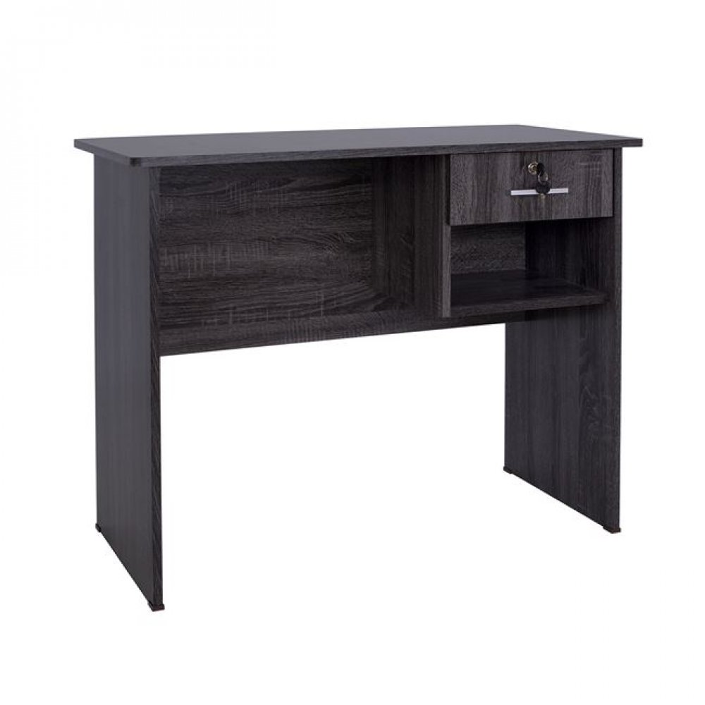 Γραφείο "HAYDEN" με ένα συρτάρι σε χρώμα γκρι 90x45x74,5