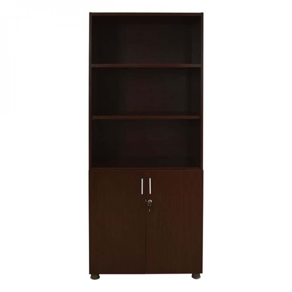 Βιβλιοθήκη "VANCE" επαγγελματική σε χρώμα βέγγε 80x40x190