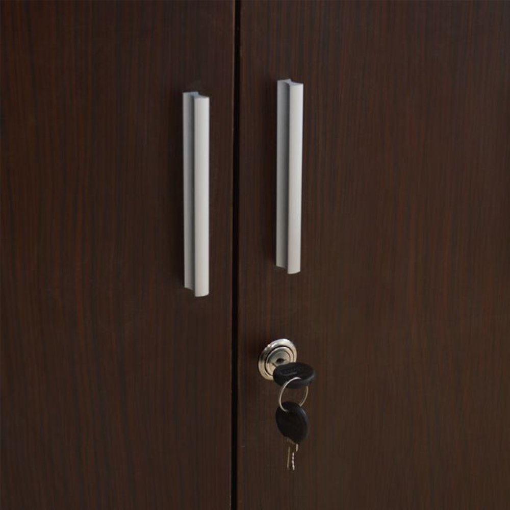 Βιβλιοθήκη "VANCE" επαγγελματική σε χρώμα βέγγε 80x40x190