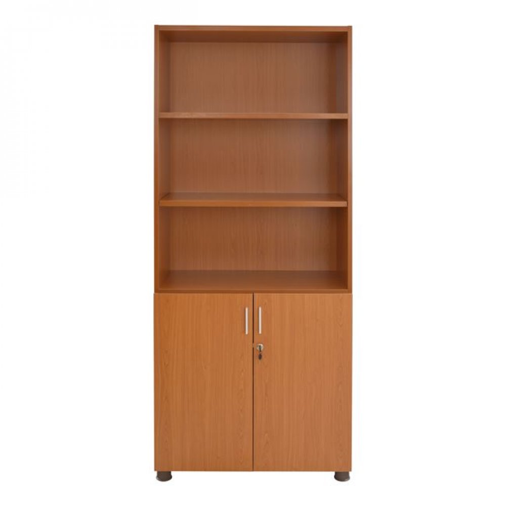 Βιβλιοθήκη "KALISTA" επαγγελματική σε χρώμα κερασί 80x40x190