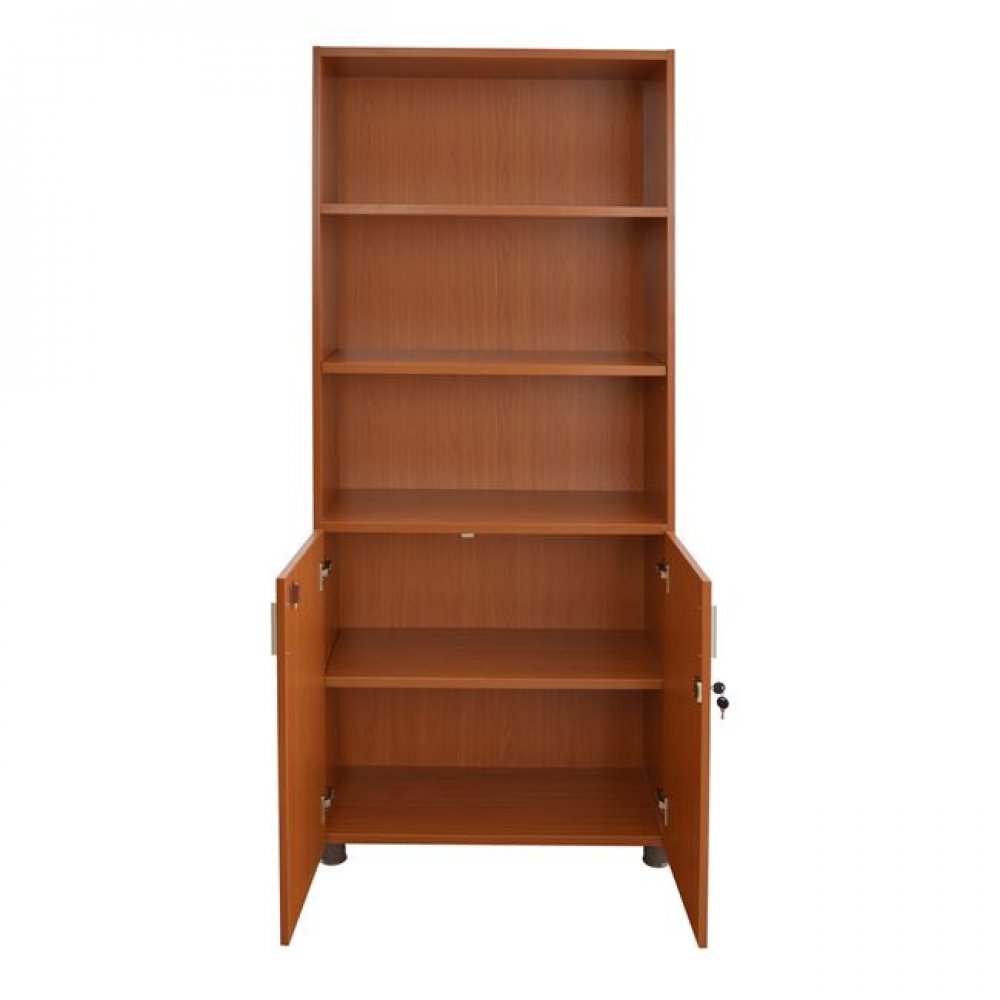 Βιβλιοθήκη "KALISTA" επαγγελματική σε χρώμα κερασί 80x40x190