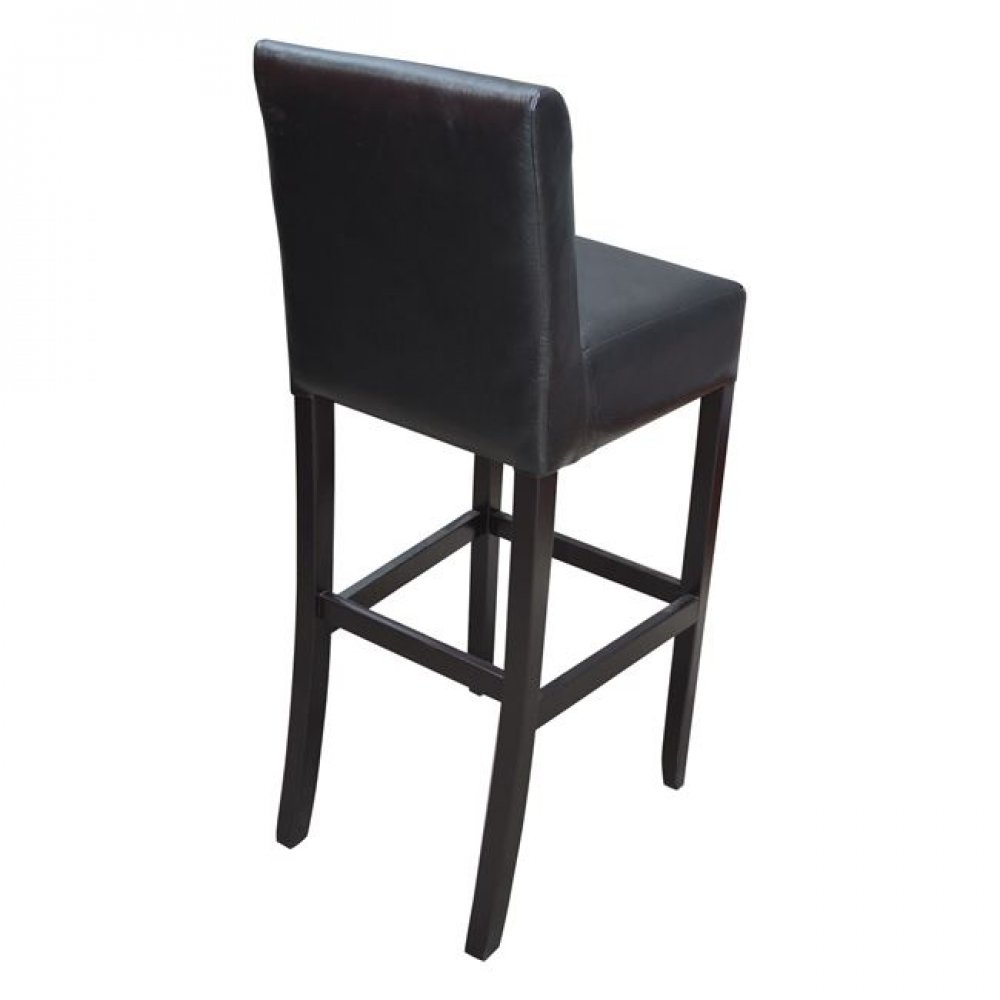 Σκαμπώ μπαρ "RODOS"  με πλάτη σε βεγγε χρώμα 44x45x110