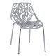 Καρέκλα τραπεζαρίας "ELSA" από PP σε χρώμα γκρι 53x52x82