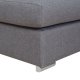 Καναπές γωνία "ΕΦΕΣΣΟΣ" από ύφασμα σε χρώμα γκρι 200x270x80