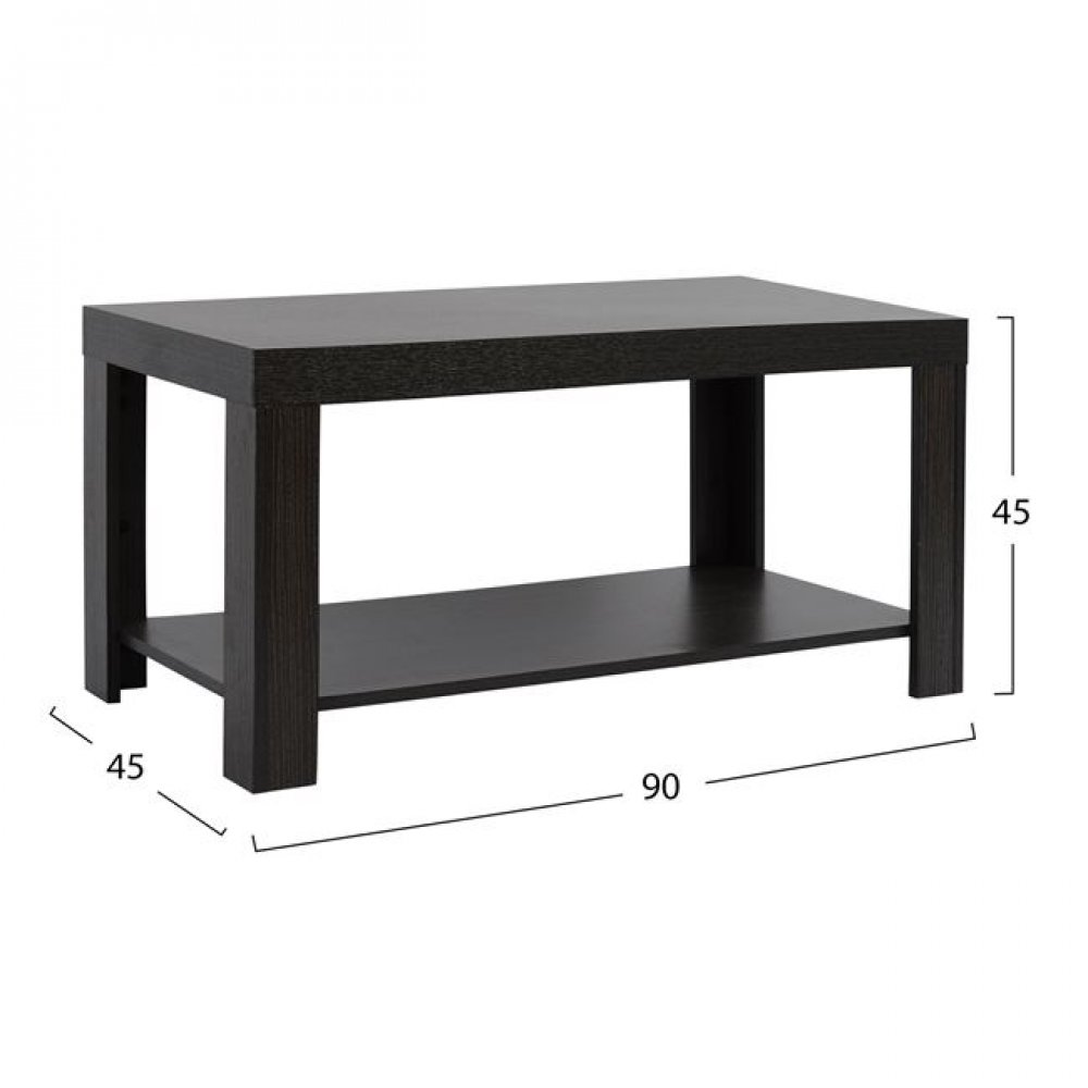 Τραπέζι σαλονιού σε χρώμα ζεμπράνο 90x45x45