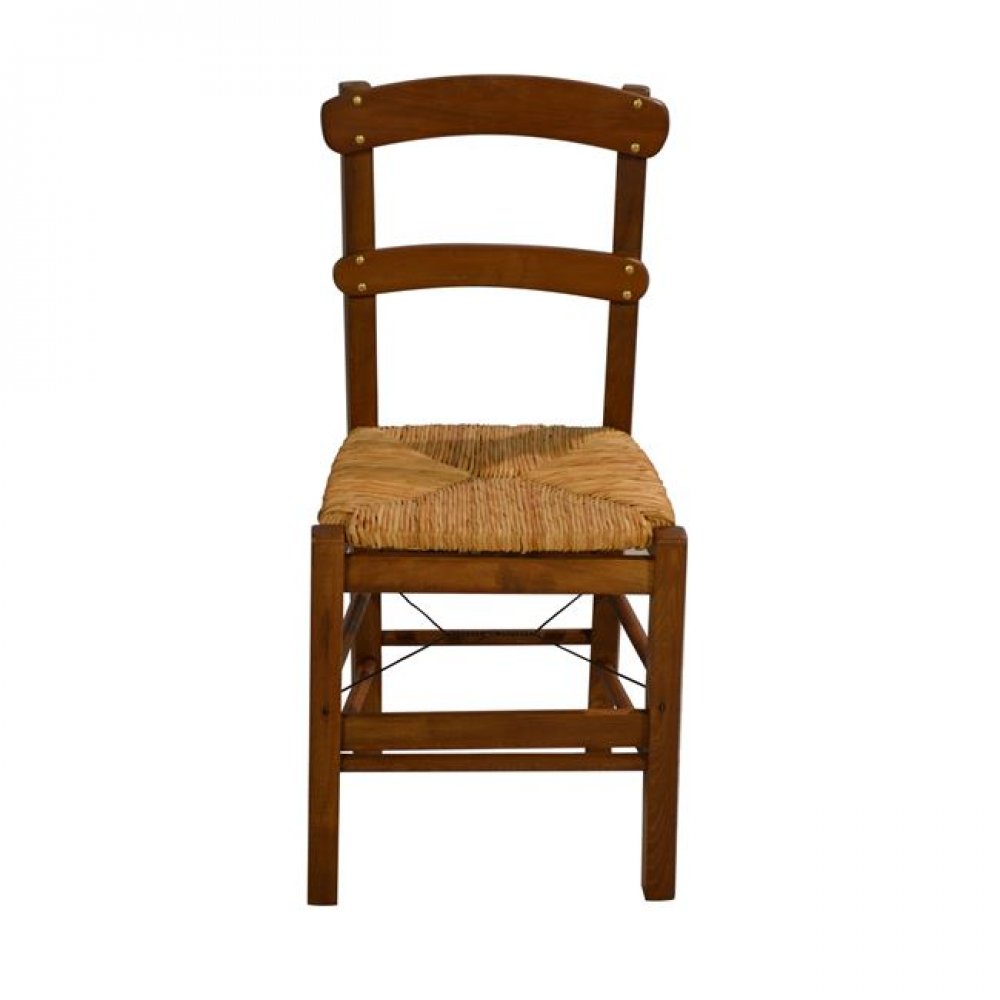 Καρέκλα καφενείου από ξύλο οξιάς σε χρώμα καρυδί 42x37x89