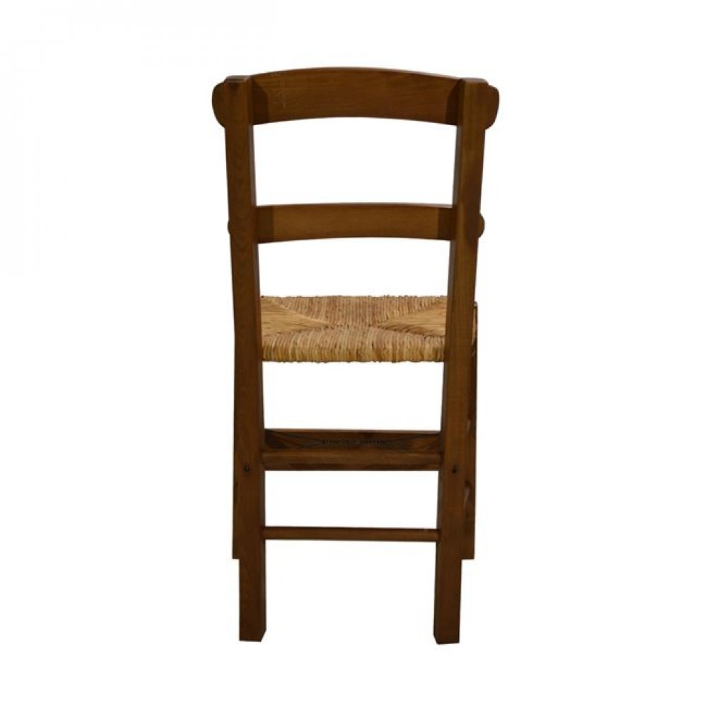 Καρέκλα καφενείου από ξύλο οξιάς σε χρώμα καρυδί 42x37x89
