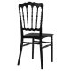 Καρέκλα "NAPOLEON" από PP σε χρώμα μαύρο 40,5x45,5x90