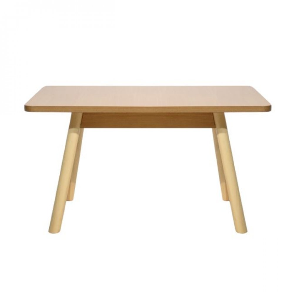 Τραπέζι σαλονιού "LAS VEGAS" από mdf σε χρώμα φυσικό 80x50x44