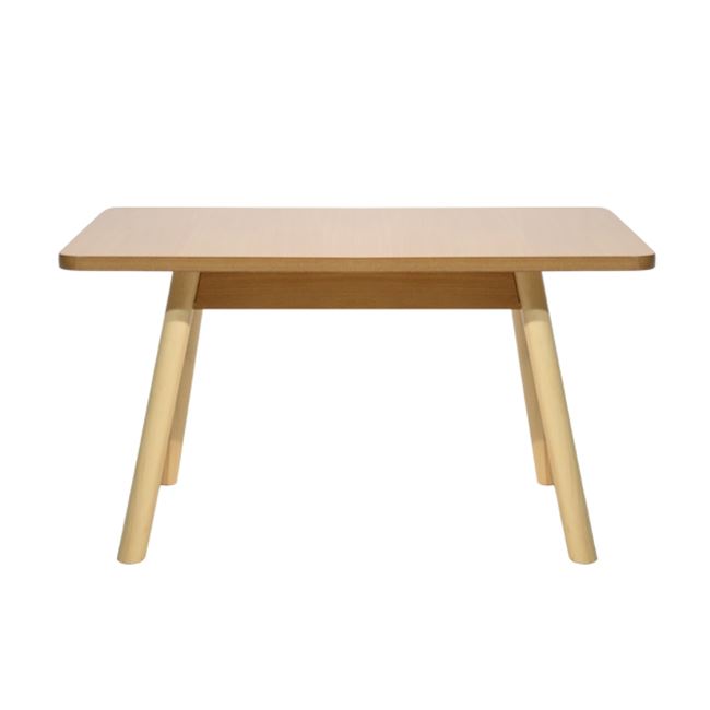 Τραπέζι σαλονιού "LAS VEGAS" από mdf σε χρώμα φυσικό 80x50x44