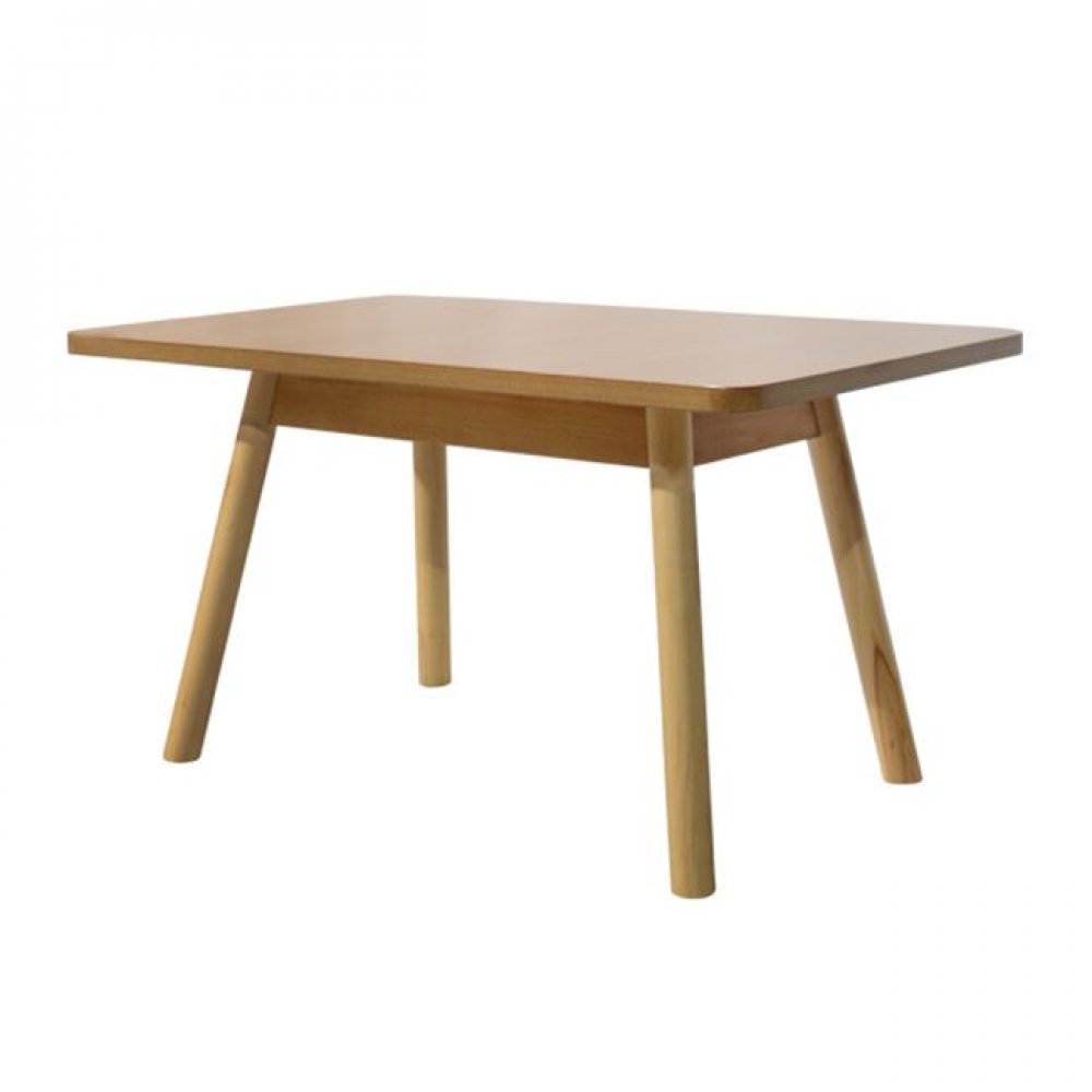 Τραπέζι σαλονιού "LAS VEGAS" από mdf σε χρώμα φυσικό 80x50x44