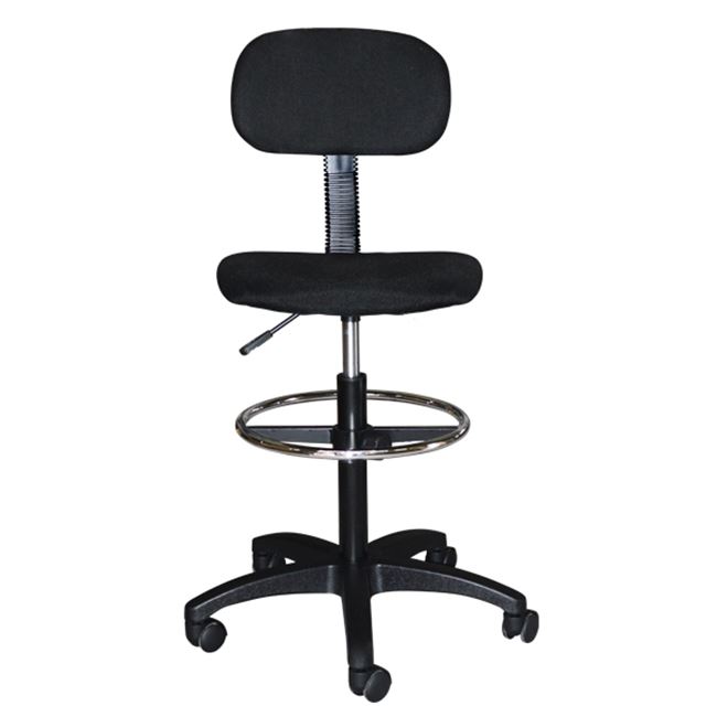 Καρέκλα γραφείου από ύφασμα mesh σε χρώμα μαύρο 45x42x132