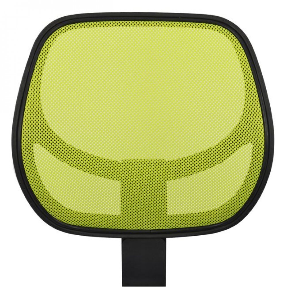 Πολυθρόνα εργασίας από ύφασμα mesh σε χρώμα λαχανί/μαύρο 56x53,5x100