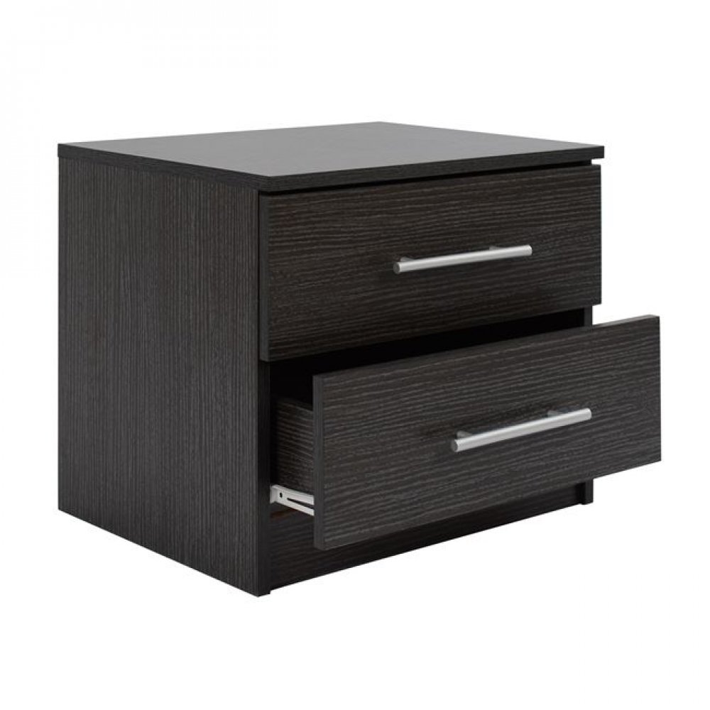 Κομοδίνο "CHELSEA" σε χρώμα ζεμπράνο 48x40,5x41,5