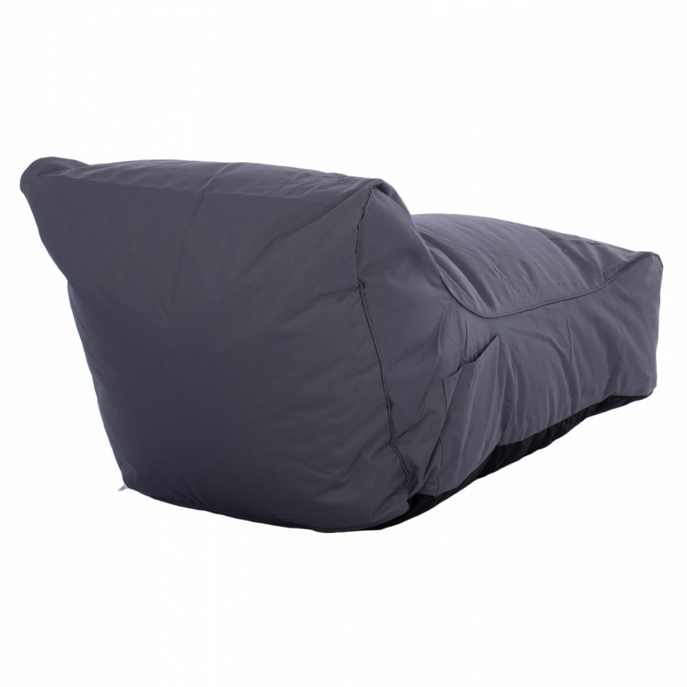 Πουφ "BLOOM" αδιάβροχο σε χρώμα γκρι 106x70x61